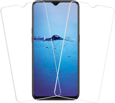 KARTRAY Tempered Glass Guard for Oppo F9(Pack of 2)