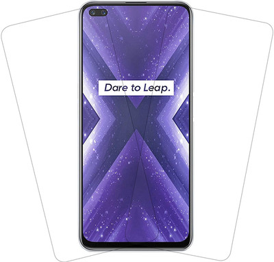 Slugabed Tempered Glass Guard for Realme X3(Pack of 2)
