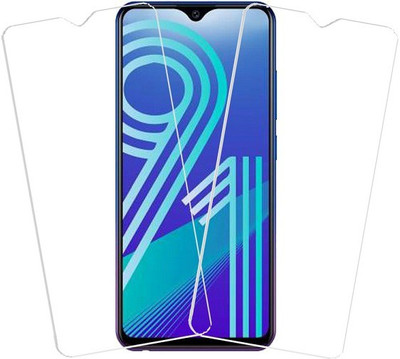 KARTRAY Tempered Glass Guard for Vivo Y91(Pack of 2)