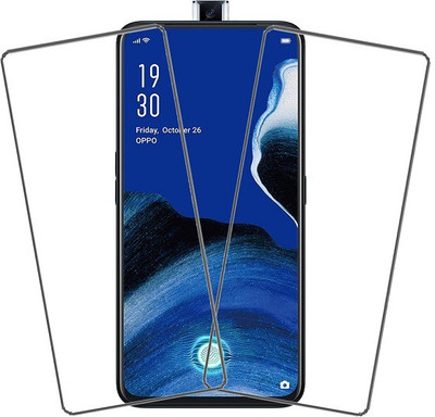 KARTRAY Tempered Glass Guard for OPPO Reno 2z(Pack of 2)
