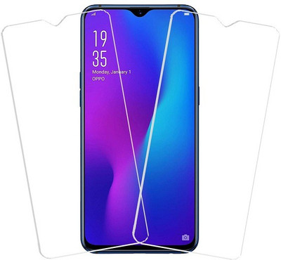 KARTRAY Tempered Glass Guard for Oppo R17(Pack of 2)