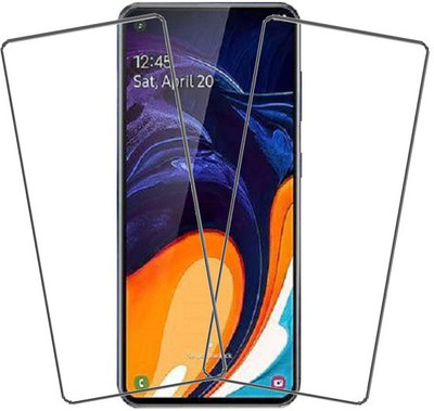 KARTRAY Tempered Glass Guard for Samsung Galaxy A60(Pack of 2)