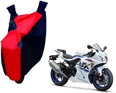 Auto Kite Waterproof Two Wheeler Cover for Suzuki(GSX, Multicolor)