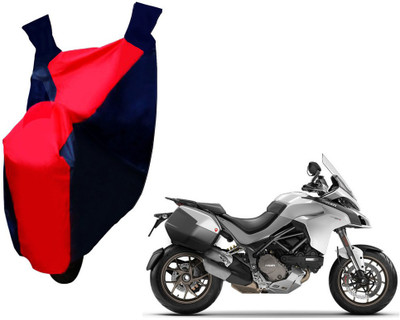 Auto Kite Waterproof Two Wheeler Cover for Ducati(Multistrada, Pink, Blue)