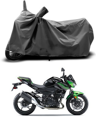 ANTHUB Two Wheeler Cover for Kawasaki(Grey)