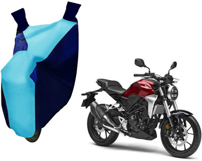 Auto Kite Two Wheeler Cover for Honda(CBR 150R, Blue)
