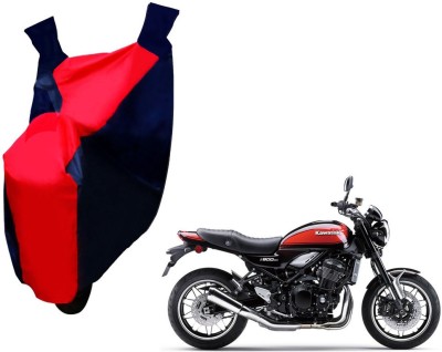 Auto Kite Two Wheeler Cover for Kawasaki(Z800, Red, Blue)