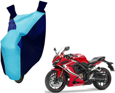 Auto Kite Two Wheeler Cover for Honda(CBR 250R, Blue)