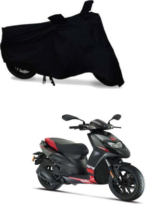 RONISH Two Wheeler Cover for Aprilia(SR 150, Black)
