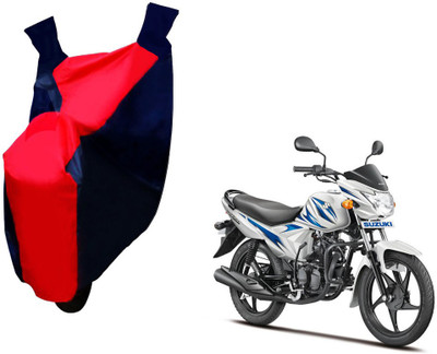 Auto Kite Waterproof Two Wheeler Cover for Suzuki(Hayate, Pink, Blue)