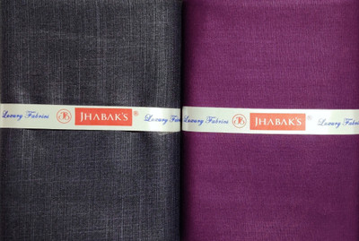 JHABAK'S Polycotton Solid Shirt & Trouser Fabric