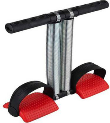 APPGEN Heavy Quality RED PEDAL DOUBLE STEEL SPRING FOR MEN & WOMEN Ab Exerciser(Red, Black, Silver)
