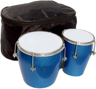 NSR Traders Professional Bongo in Shiny Brown with Carry Bag 01 Wooden Bongo(17 cm, 10 cm)