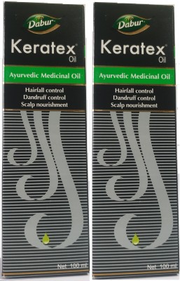 Dabur Keratex Hair oil (pack of 2*100ml) Hair Oil(2 g)