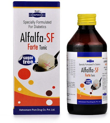 HAPDCO Alfalfa-SF Forte Tonic Syrup(3 x 120 ml)