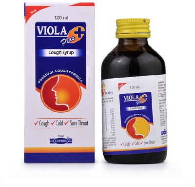 HAPDCO Viola Plus Cough Syrup(2 x 120 ml)