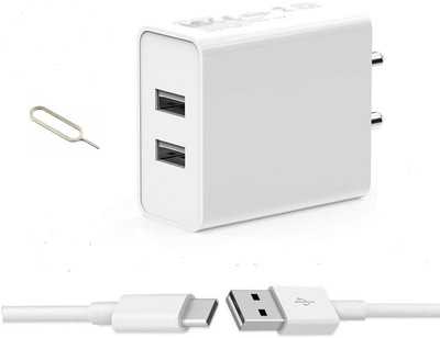 Badger Wall Charger Accessory Combo for Xiaomi Redmi 9 Prime Fast Charger Original Adapter like Wall Charger and Mobile Power Adapter Cable Android Smartphone Charger High Speed Travel Charger With 1 Meter TYPE- C USB Data Transfer Cable(White)