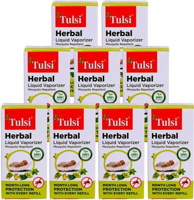 Tulsi TLVN9 Mosquito Vaporiser Refill(9 x 45 ml)