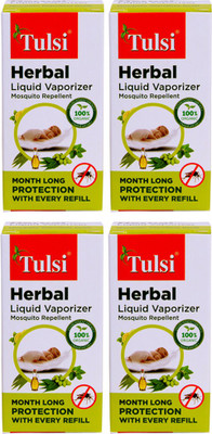 Tulsi TLVN4 Mosquito Vaporiser Refill(4 x 45 ml)