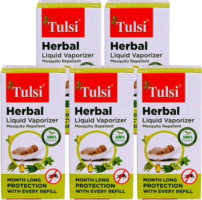 Tulsi TLVN5 Mosquito Vaporiser Refill(5 x 45 ml)