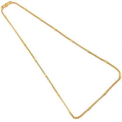 Jewar Mandi Gold-plated Plated Brass Chain