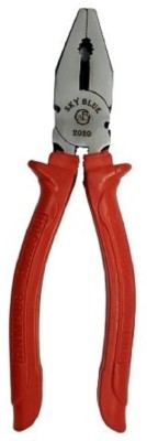 Sky Blue Enterprises Sturdy Steel Combination 8-Inch Plier (Red) Lineman Plier(Length : 8 inch)