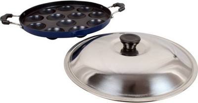 Sahas with Lid 1 L capacity 23 cm diameter(Aluminium, Non-stick)