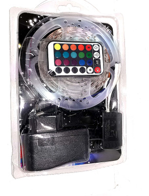 LED strip rsc 220 LEDs 4 m Red, Green, Blue Color Changing, Flickering, Steady Strip Rice Lights(Pack of 1)