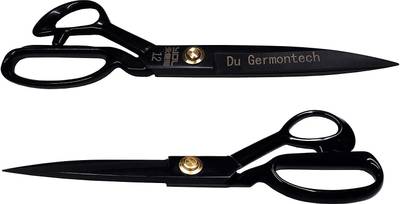 KTEE 11 Inches Tailor Cloth Cutting Scissors Paper Textile Sewing Multi Purpose Scissors