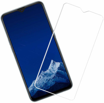HOBBYTRONICS Tempered Glass Guard for OPPO A15(Pack of 1)