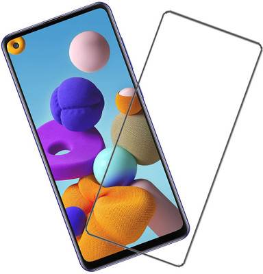 KARTRAY Tempered Glass Guard for Samsung Galaxy A21s, Samsung Galaxy A80, Oppo A53 2020, Oppo A33 2020, Poco X2, Realme 7i(Pack of 1)