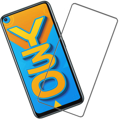 SHREESHA Tempered Glass Guard for Vivo Y30(Pack of 1)