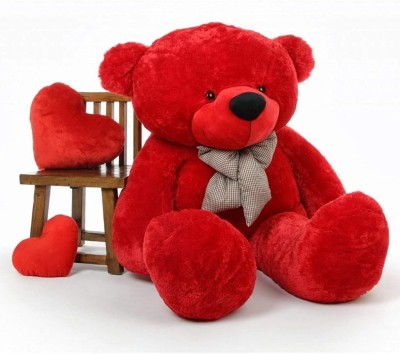 MOSU GIANT ADORABLE 4 FEET SOFT AND STUFFED TEDDY BEAR ESPECIALLY FOR KIDS  - 48 inch(Red)