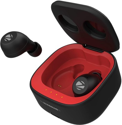ZEBRONICS sound bomb s1 Bluetooth Headset(Red, In the Ear)