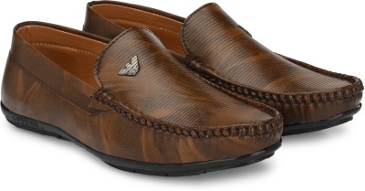 LEEPEETER Loafers For Men(Brown , 9)