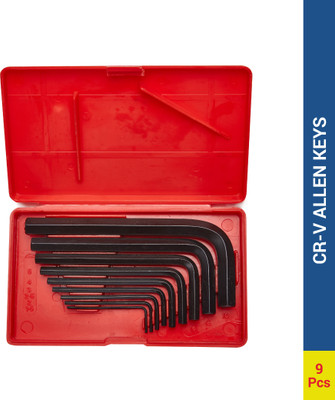 Flipkart SmartBuy CR-V Allen Key Set(Pack of 9)