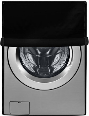 Star Weaves Front Loading Washing Machine  Cover(Width: 60.96 cm, Black)