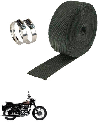 PrtSc Heat Shield bLk _Royal Enfield Bullet 350PrtSc Bike Exhaust Heat Shield