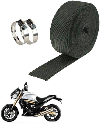 PrtSc Heat Shield bLk _Mahindra MojoPrtSc Bike Exhaust Heat Shield