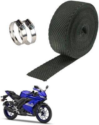 PrtSc Heat Shield bLk _Yamaha YZFPrtSc Bike Exhaust Heat Shield