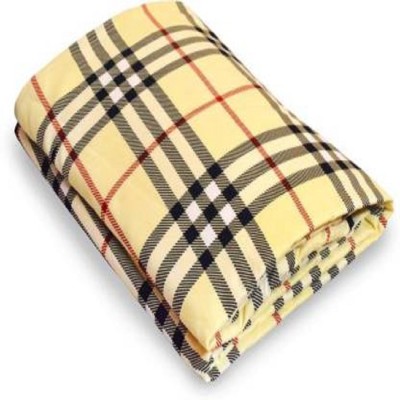 SECREATIONS Abstract Single Dohar for  AC Room(Polyester, Yellow)