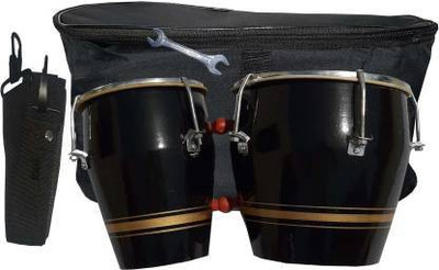 NSR Traders Professional Bongo with Carry Bag 014 Wooden Bongo(17 cm, 10 cm)