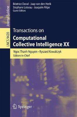Transactions on Computational Collective Intelligence XX(English, Paperback, unknown)