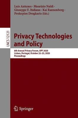 Privacy Technologies and Policy(English, Paperback, unknown)