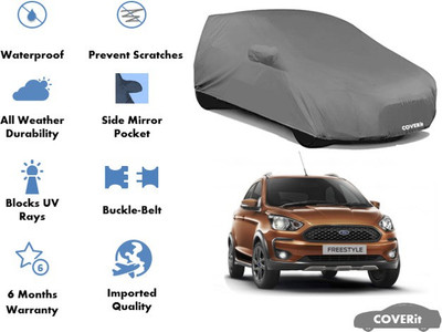 Coverit Car Cover For Ford Freestyle (With Mirror Pockets)(Grey)