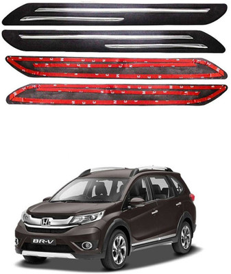 Oshotto Plastic Car Bumper Guard(Black, Pack of 4, Honda, Mobilio)