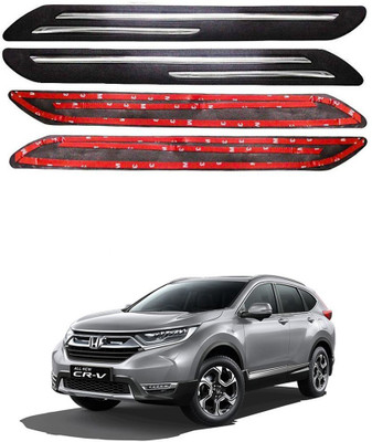 Oshotto Plastic Car Bumper Guard(Black, Pack of 4, Honda, CR-V)