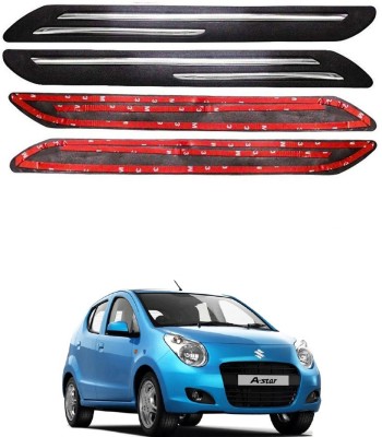 Oshotto Plastic Car Bumper Guard(Black, Pack of 4, Maruti, A-Star)