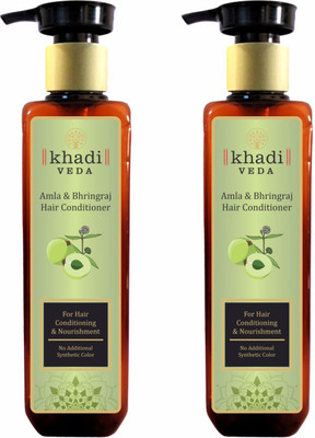 khadi veda Amla & Bhringraj For Hair Conditioning & Nourishment(400 ml)