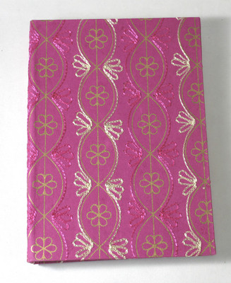 Camlon Exports Recycled Handmade A5 Diary unruled 96 Pages(Pink)